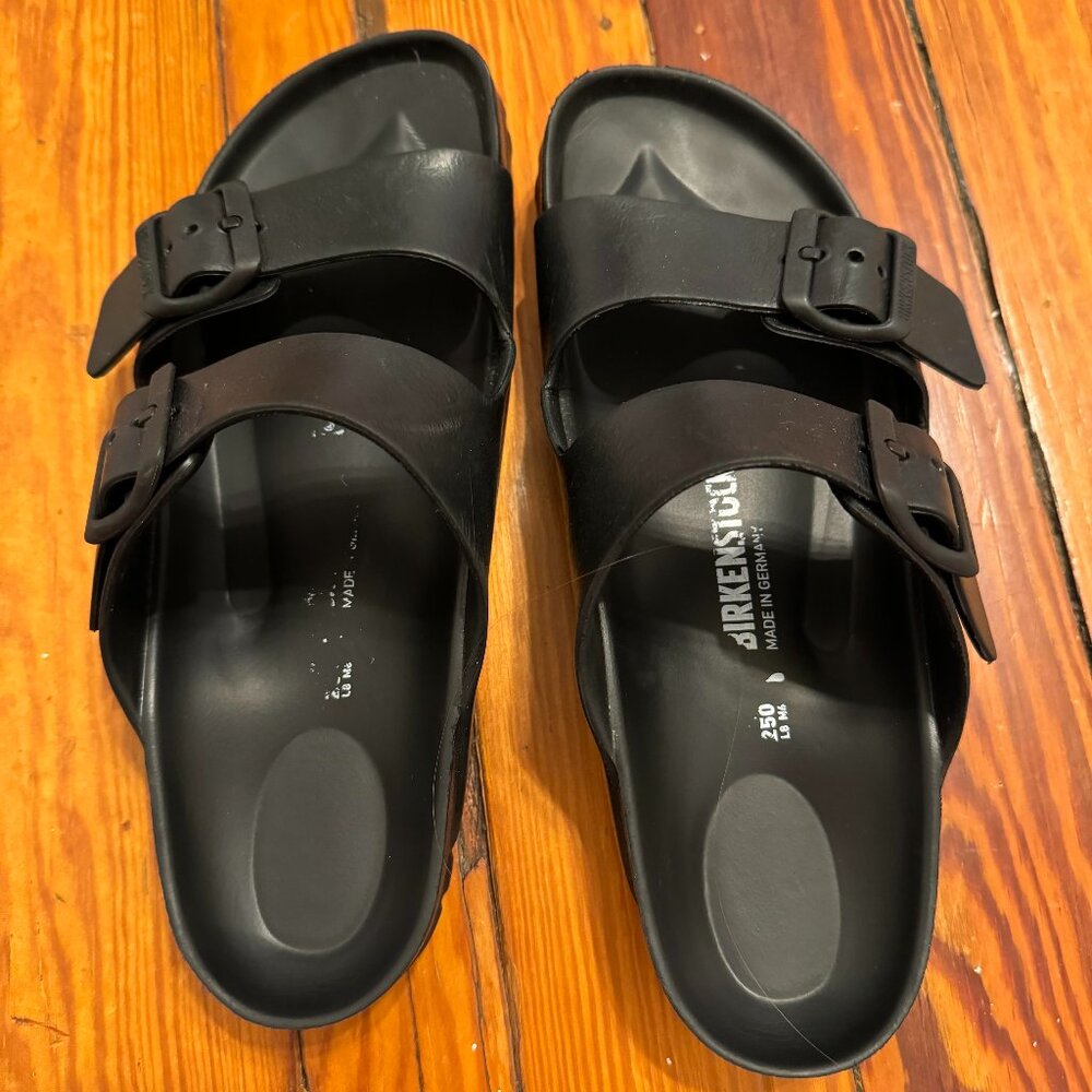 Black Birkenstock Arizona EVA 39